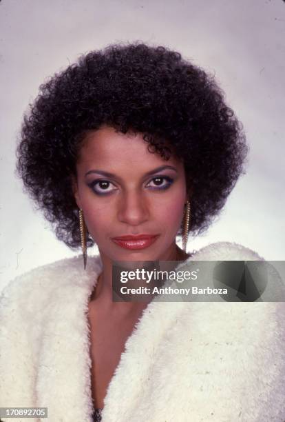 Portrait of American dancer and choreographer Debbie Allen, New York, New York, 1995.