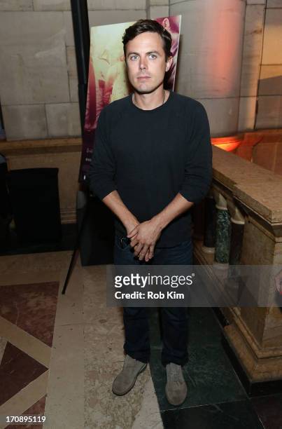 Casey Affleck attends BAMcinemaFest 2013 And The Cinema Society Host The Opening Night Premiere Of "Ain't Them Bodies Saints" After Party at Skylight...