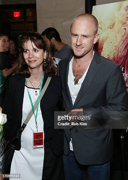 Ben Foster attends BAMcinemaFest 2013 And The Cinema Society Host The Opening Night Premiere Of "Ain't Them Bodies Saints" After Party at Skylight...