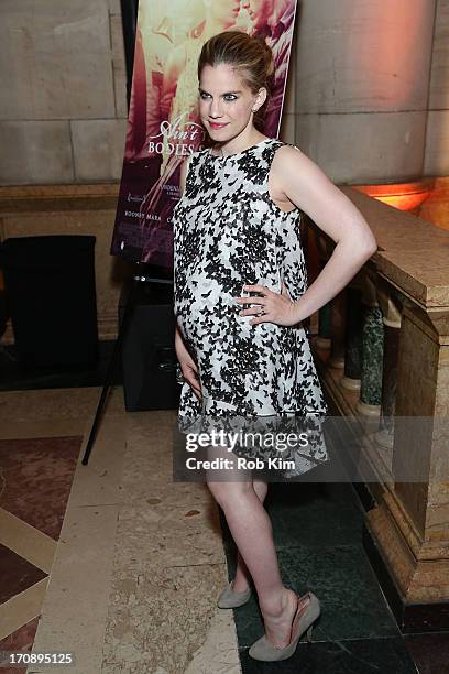 Anna Chlumsky attends BAMcinemaFest 2013 And The Cinema Society Host The Opening Night Premiere Of "Ain't Them Bodies Saints" After Party at Skylight...