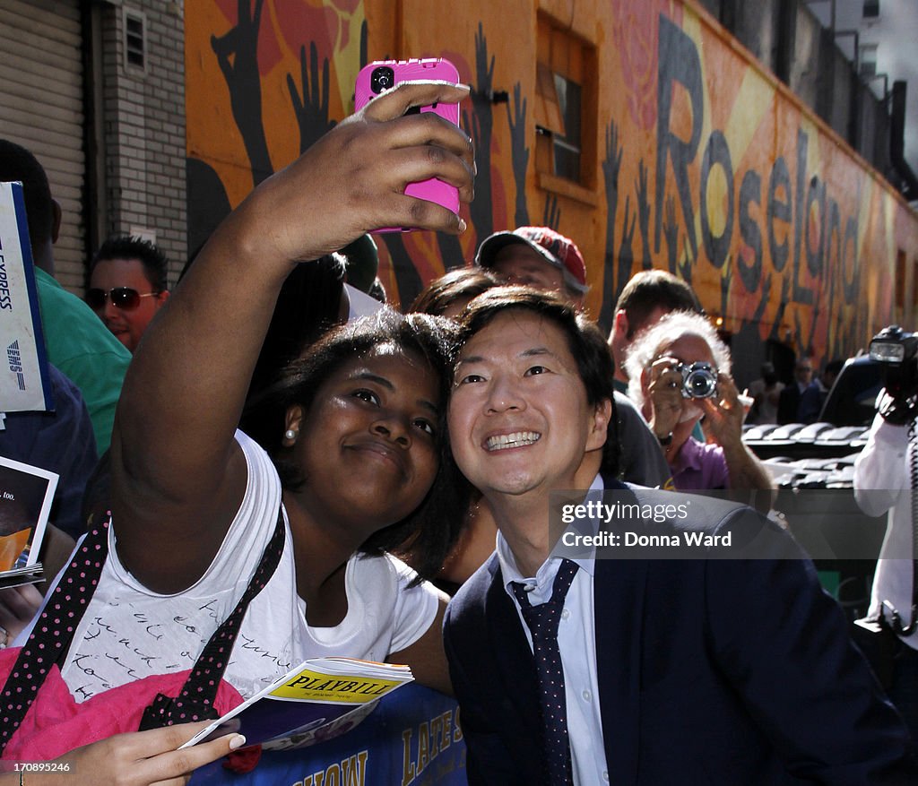 Celebrities Visit "Late Show With David Letterman" - June 19, 2013