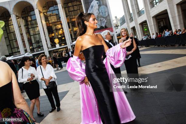 Guest at the New York City Ballet's 2023 Fall Fashion Gala at David H. Koch Theater at Lincoln Center on October 05, 2023 in New York, New York.