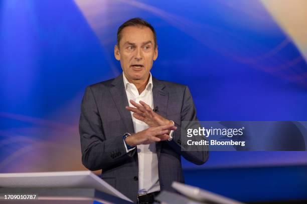Steven Major, global head of fixed-income research at HSBC Holdings Plc, during a Bloomberg Television interview in London, UK, on Friday, Oct. 6,...