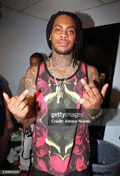 Waka Flocka Flame attends B.B. King Blues Club & Grill on June 19, 2013 in New York City.