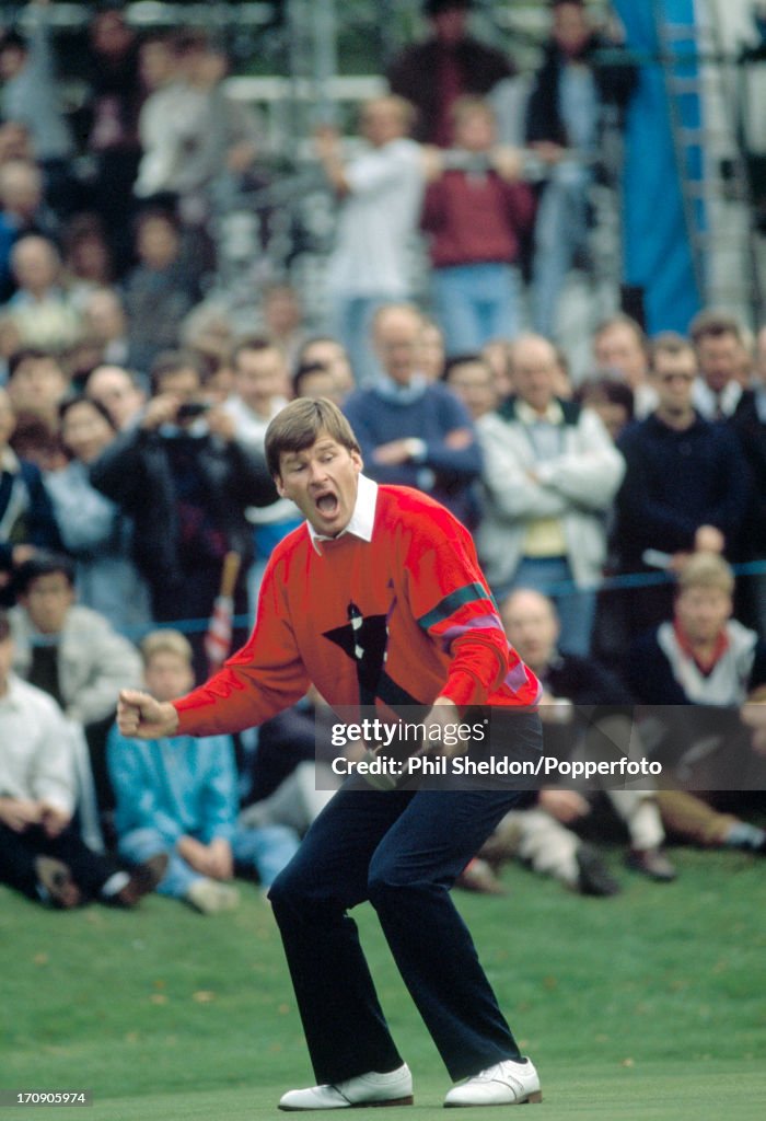 Nick Faldo Wins The World Match Play Golf Championship