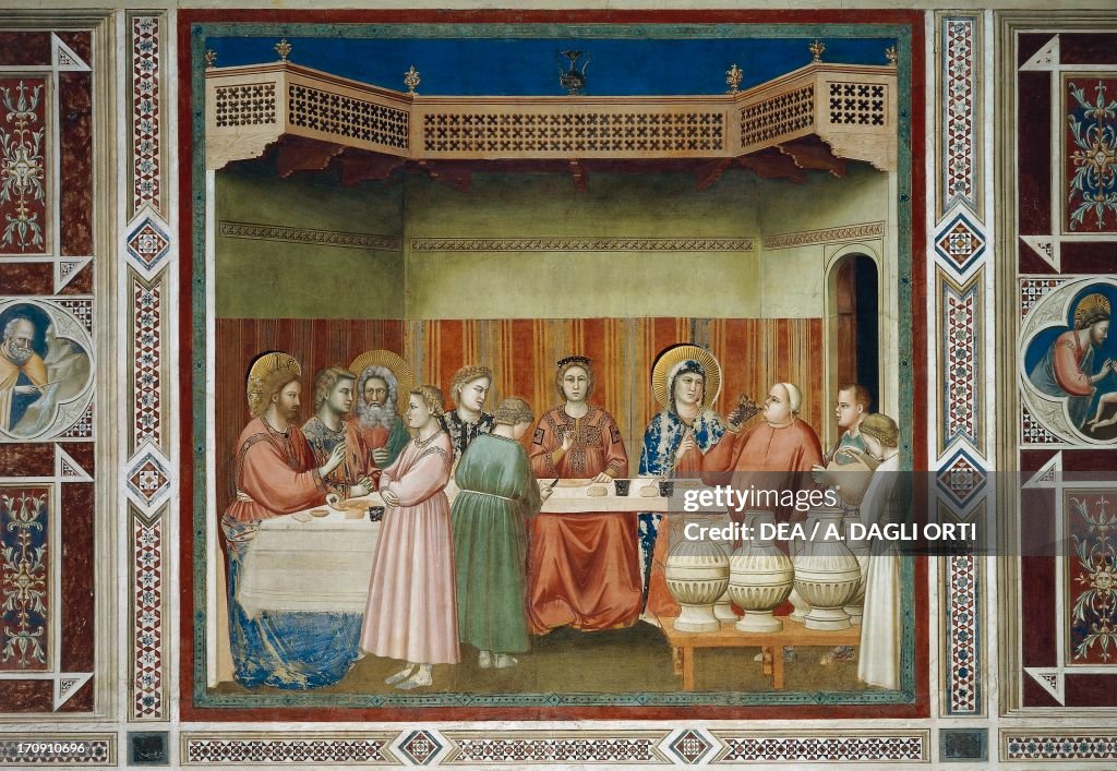 The wedding of Cana, by Giotto