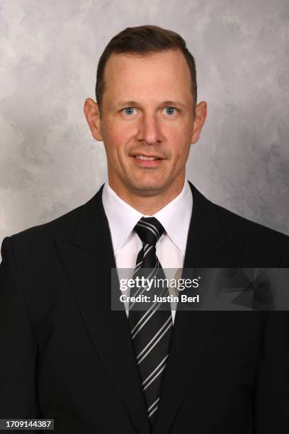 Assistant General Manager Jason Spezza of the Pittsburgh Penguins poses for his official headshot for the 2023-2024 season on September 20, 2023 at...