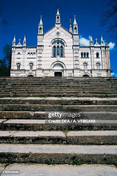 The Shrine of Our Lady of Montallegro , Rapallo, Liguria, Italy.