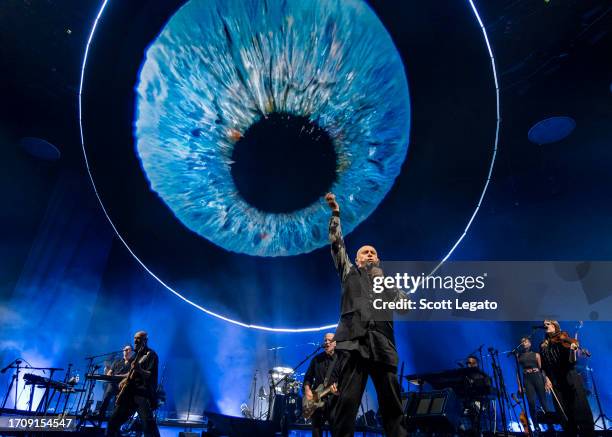 Peter Gabriel performs at Little Caesars Arena on September 29, 2023 in Detroit, Michigan.