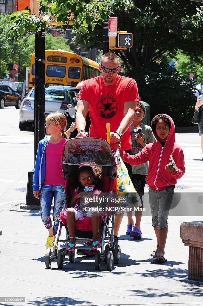 Celebrity Sightings in New York - June 19, 2013