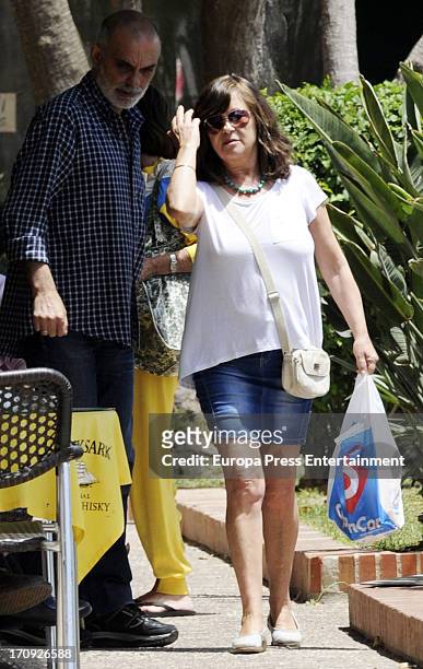 Pepa Flores is seen on May 28, 2013 in Malaga, Spain.