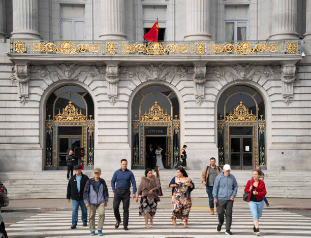 CA: Consulate General Of China And San Francisco City Hall Co-host China National Day Flag Raising Ceremony