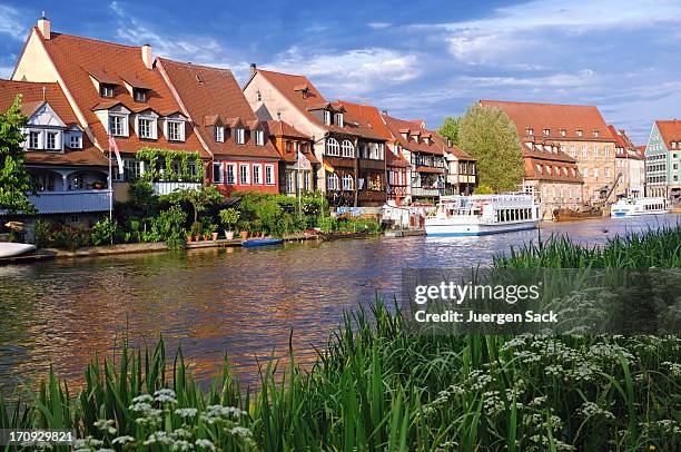 little venice in bamberg - klein venedig stock pictures, royalty-free photos & images