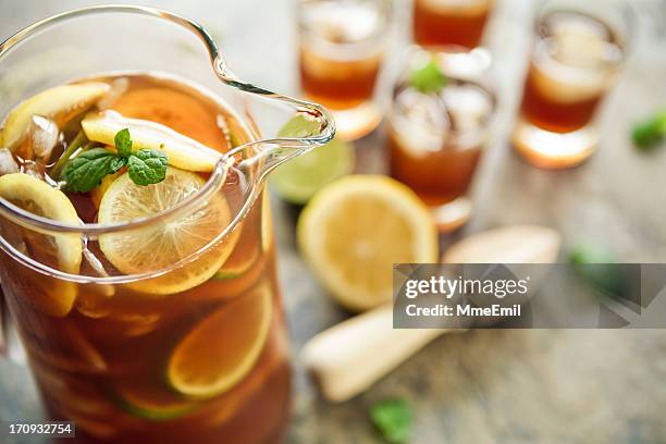 ice tea - ice tea stock pictures, royalty-free photos & images