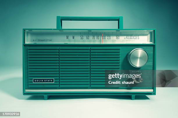 radio retrò - radio foto e immagini stock