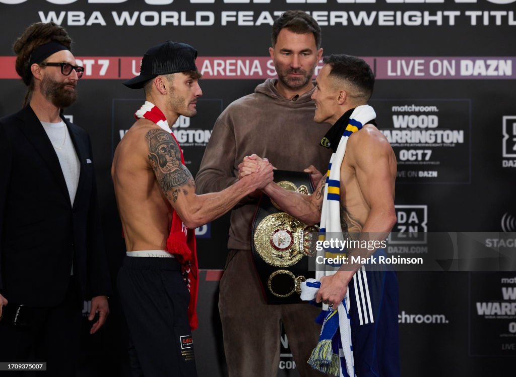Leigh Wood v Josh Warrington Weigh-In
