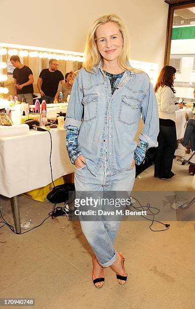 Alannah Weston attends the launch of 'Denim Lovers', Selfridges' new advertising campaign featuring Jourdan Dunn and Rosie Tapner co-created by a...