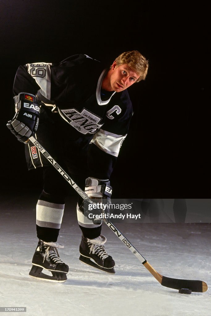 Wayne Gretzky Los Angeles Kings Portrait
