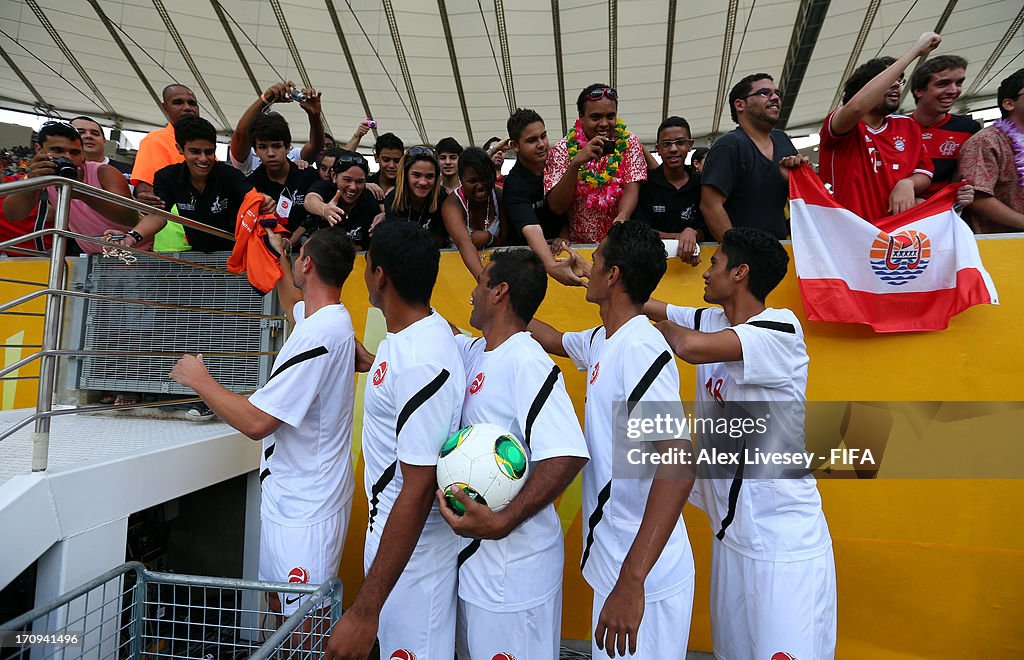Spain v Tahiti: Group B - FIFA Confederations Cup Brazil 2013