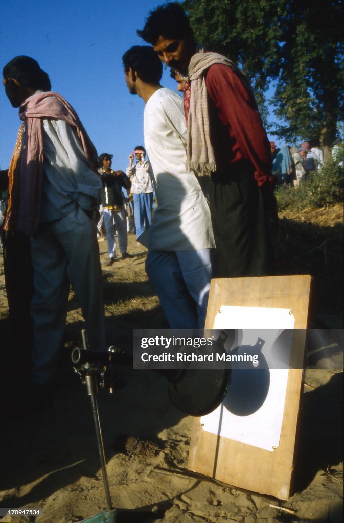 Solar Eclipse Experiment