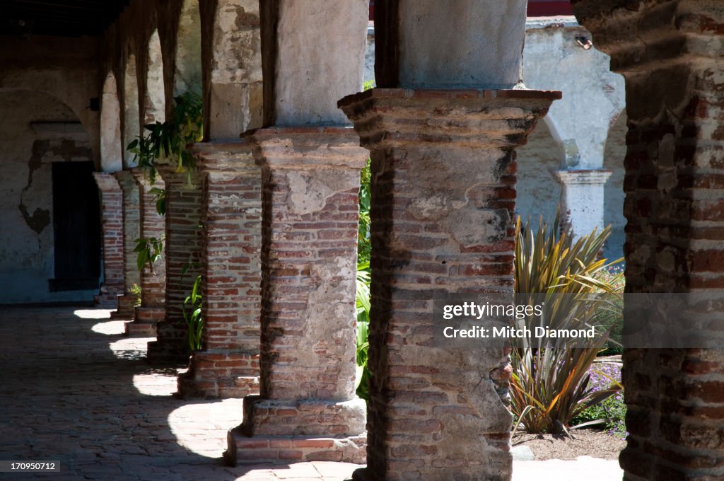 Mission San Juan Capistrano arcitecture