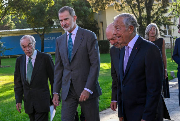 PRT: King Felipe Of Spain Attends The Inauguration Of The 3rd Portuguese-Spanish Meeting In Cascais