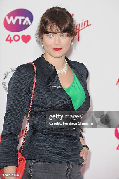 Jasmine Guinness attends the annual pre-Wimbledon party at Kensington Roof Gardens on June 20, 2013 in London, England.