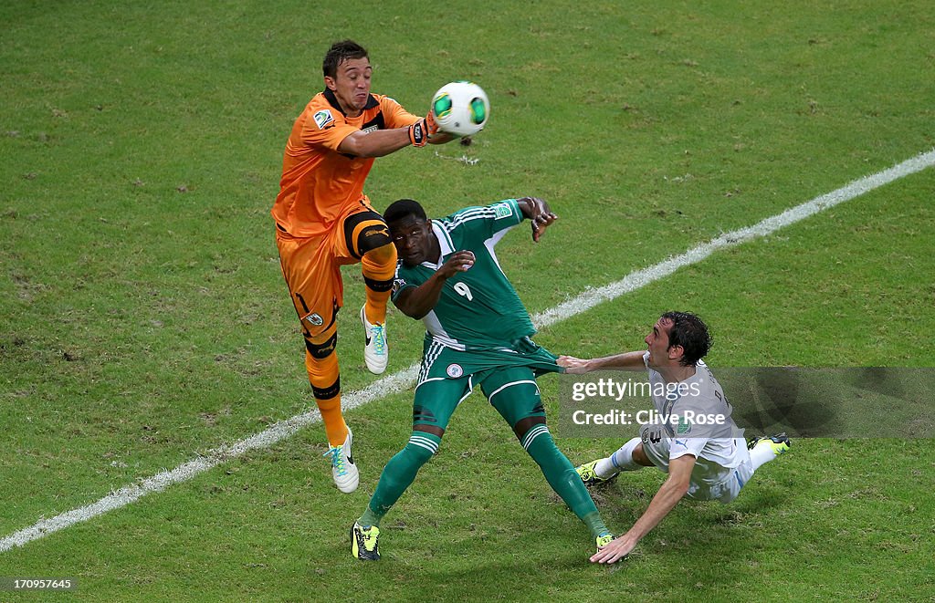 Nigeria v Uruguay: Group B - FIFA Confederations Cup Brazil 2013