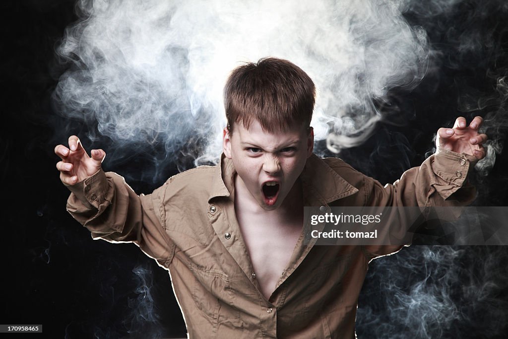 Agressive Picture Examples Agressive Child High-Res Stock Photo - Getty Images