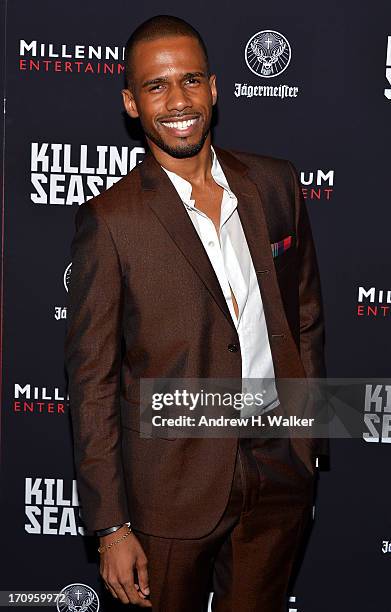 Actor Eric West attends the "Killing Season" New York Premiere at Sunshine Landmark on June 20, 2013 in New York City.