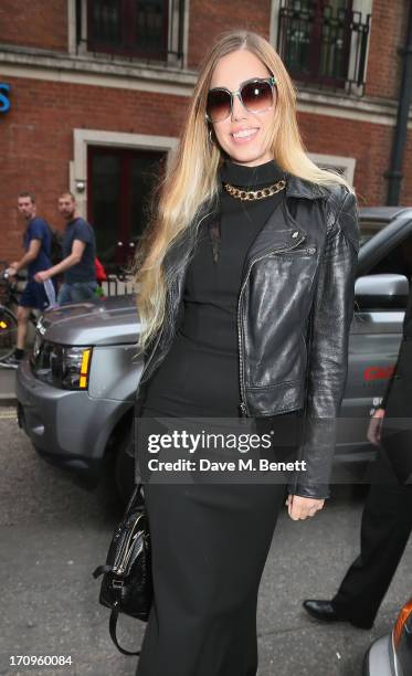 Amber Le Bon attends the Carrera Ignition Night at The House of St Barnabas on June 20, 2013 in London, England.