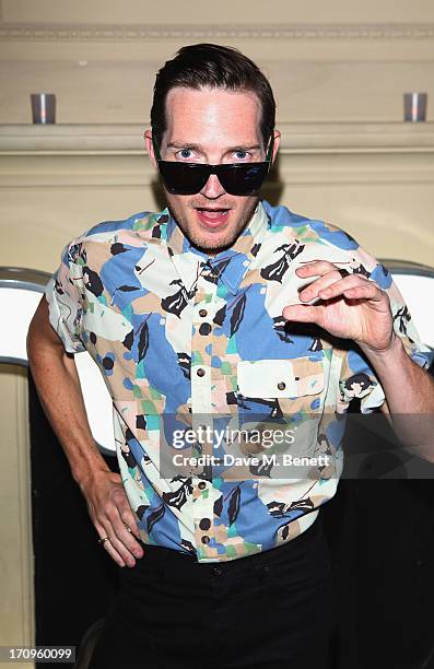 Dan Gillespie Sells attends the Carrera Ignition Night at The House of St Barnabas on June 20, 2013 in London, England.