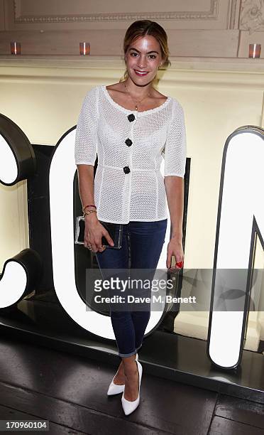 Chelsea Leyland attends the Carrera Ignition Night at The House of St Barnabas on June 20, 2013 in London, England.