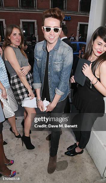 Nick Grimshaw attends the Carrera Ignition Night at The House of St Barnabas on June 20, 2013 in London, England.