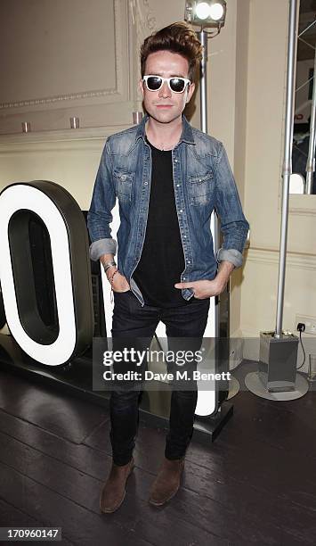 Nick Grimshaw attends the Carrera Ignition Night at The House of St Barnabas on June 20, 2013 in London, England.