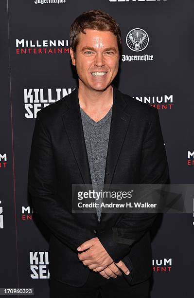 Director Mark Steven Johnson attends the "Killing Season" New York Premiere at Sunshine Landmark on June 20, 2013 in New York City.