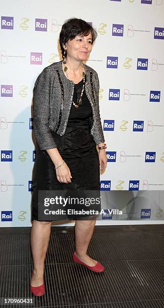 Italian Minister of Education Maria Chiara Carrozza attends Premio Belisario 2013 at Dear RAI studios on June 20, 2013 in Rome, Italy.