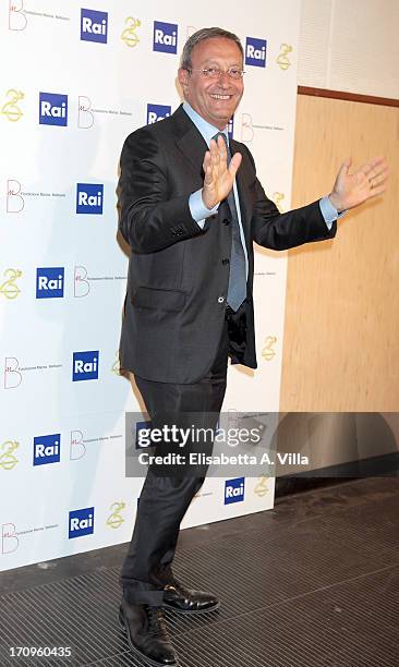 Antonio Catricala attends Premio Belisario 2013 at Dear RAI studios on June 20, 2013 in Rome, Italy.