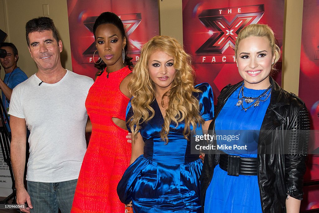 "The X Factor" Judges Press Conference