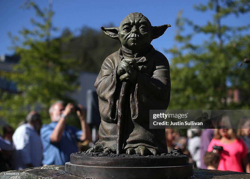 New Marin County Park Features Statue Of "Star Wars" Character Yoda