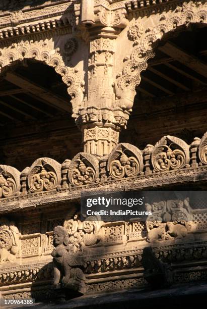 Queen's Mahal, Naulakha palace, Kathiawar, Gujarat, India.