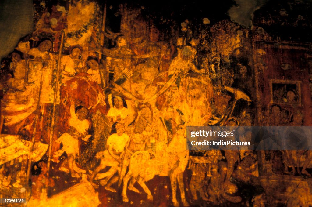 Ajanta cave painting