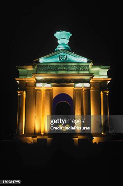 Ayi Mandapam French Monument built in Greco-Roman architectural style during the reign of Napoleon III, Pondicherry, India.