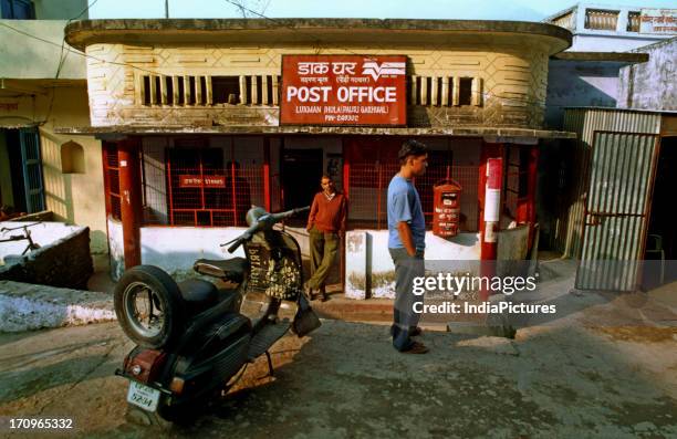 Post office, India.