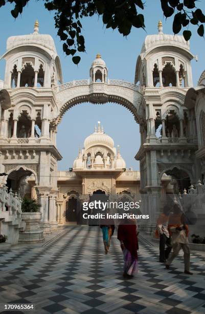 Temple, Vrindavan, Uttar Pradesh, India .