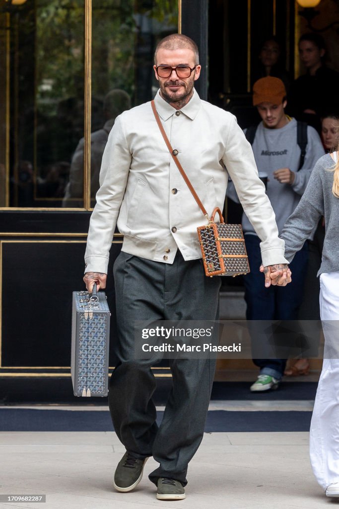 Celebrity Sightings In Paris - September 30th, 2023