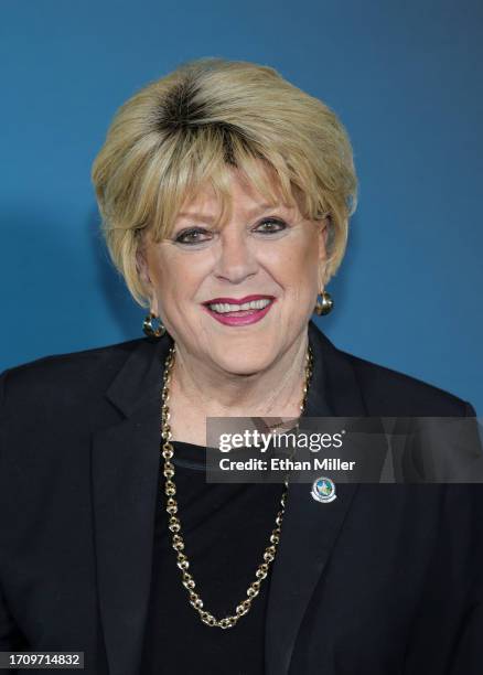 Las Vegas Mayor Carolyn Goodman attends the grand opening of Sphere on September 29, 2023 in Las Vegas, Nevada.