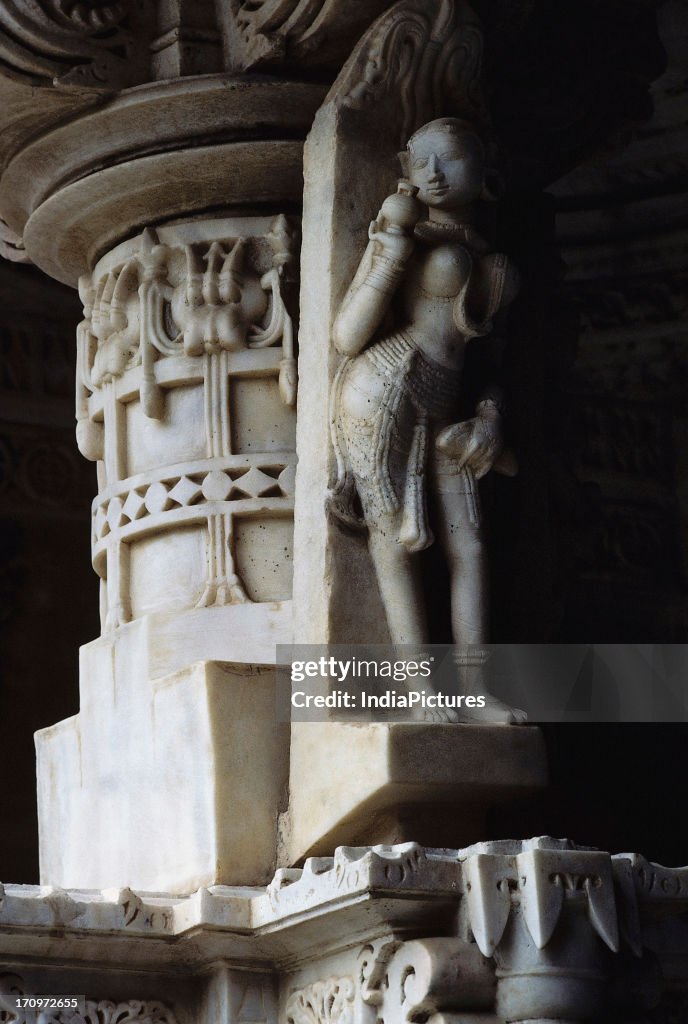 Sculpture at Dilwara Jain Temple