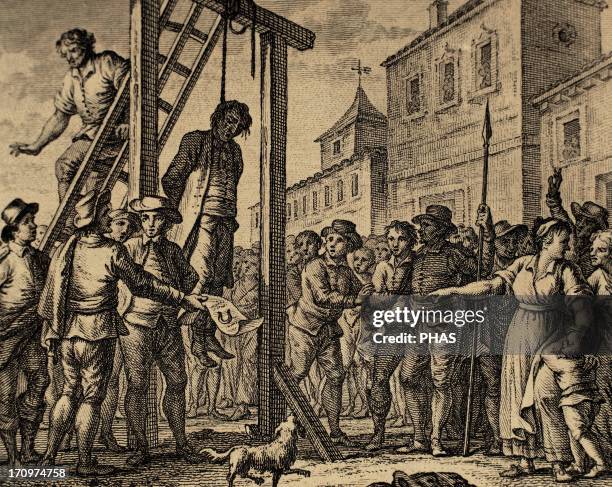 Lesser Antilles. Grenada. French occupation. 17th century. Uprising of the colonists against the tyranny of the governor, sentenced to death by...