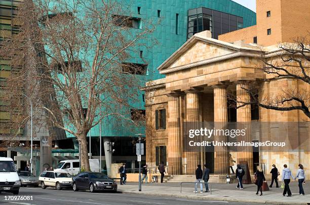 Adelaide Magistrates Court and Roma Mitchell Commonwealth Law Courts Building, Adelaide, SA, South Australia, Australia.